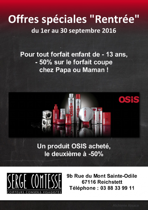 2016 09 09 serge comtesse reichstett offre de la rentree