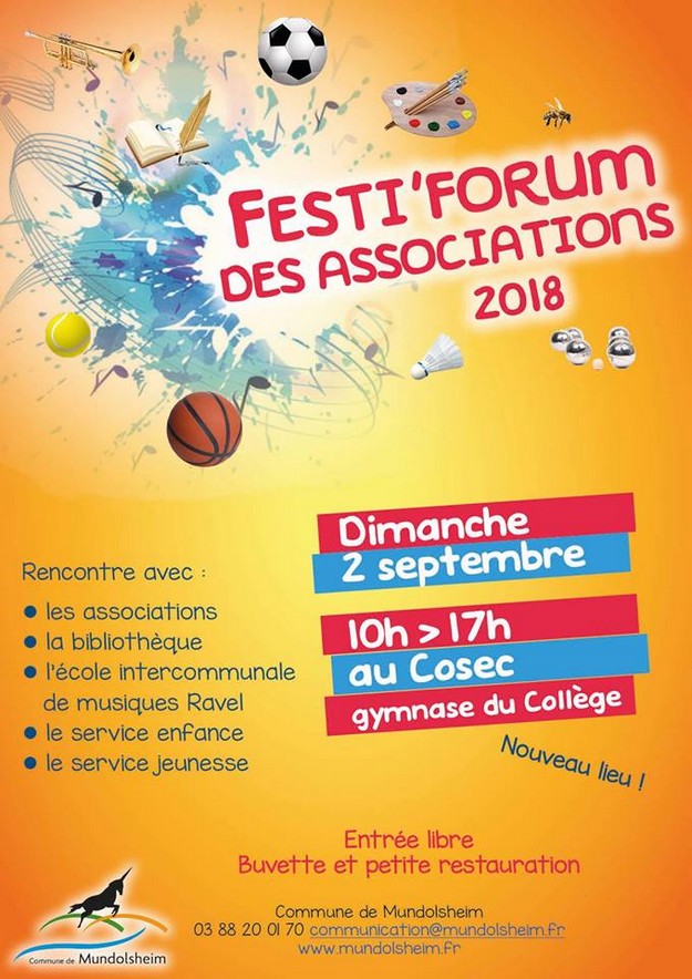 RÃ©sultat de recherche d'images pour "forum des associations 2018"