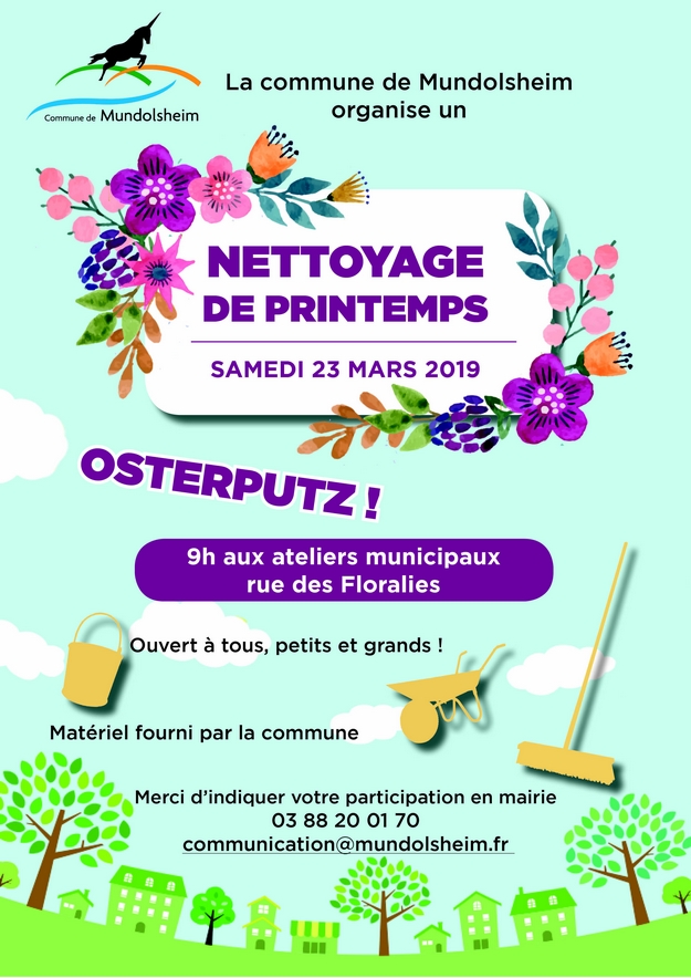 2019 03 05 nettoyage de printemps a mundolsheim
