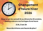2026 10 25 changement heure hiver 2026
