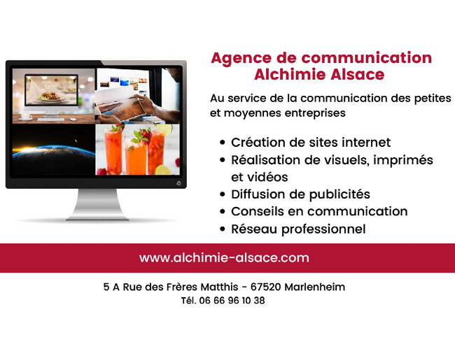Cliquez et découvrez l'Agence de communication Alchimie Alsace à Marlenheim